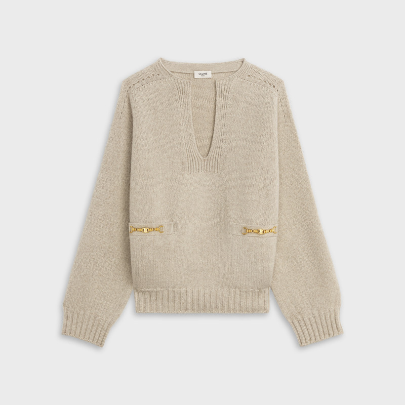 TUNIC SWEATER IN SEAMLESS CASHMERE 1