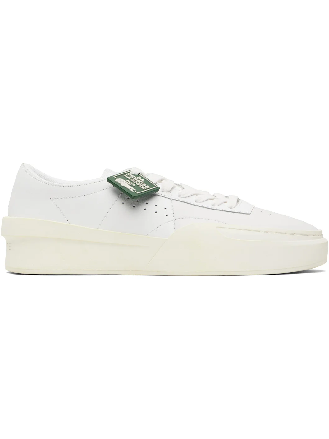 White Aura Club Sneakers - 1