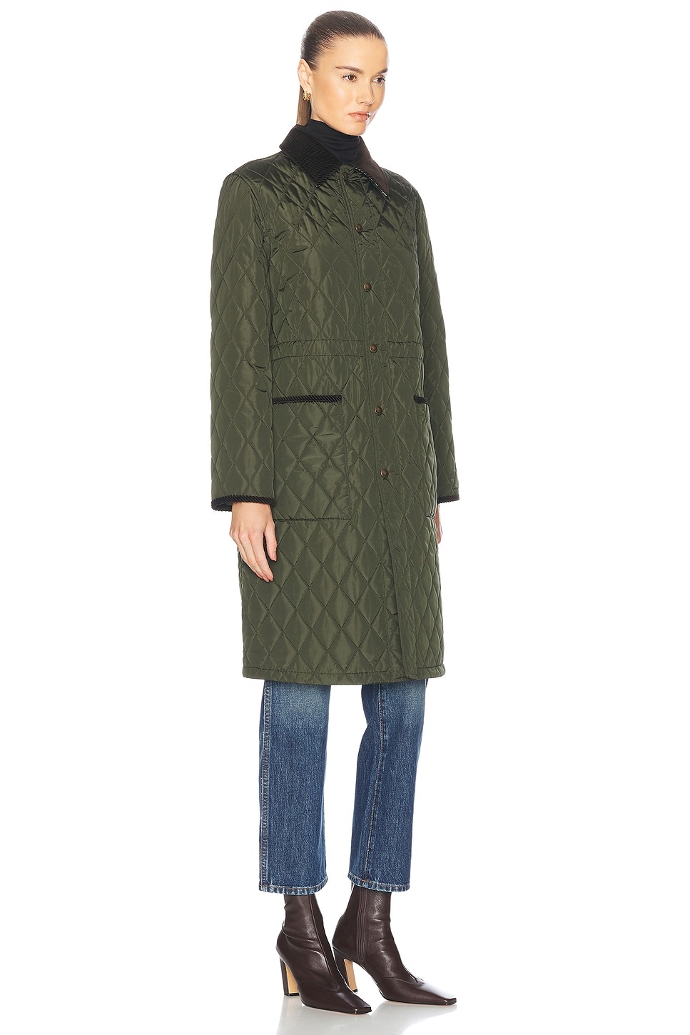 Quilted Car Coat - 3