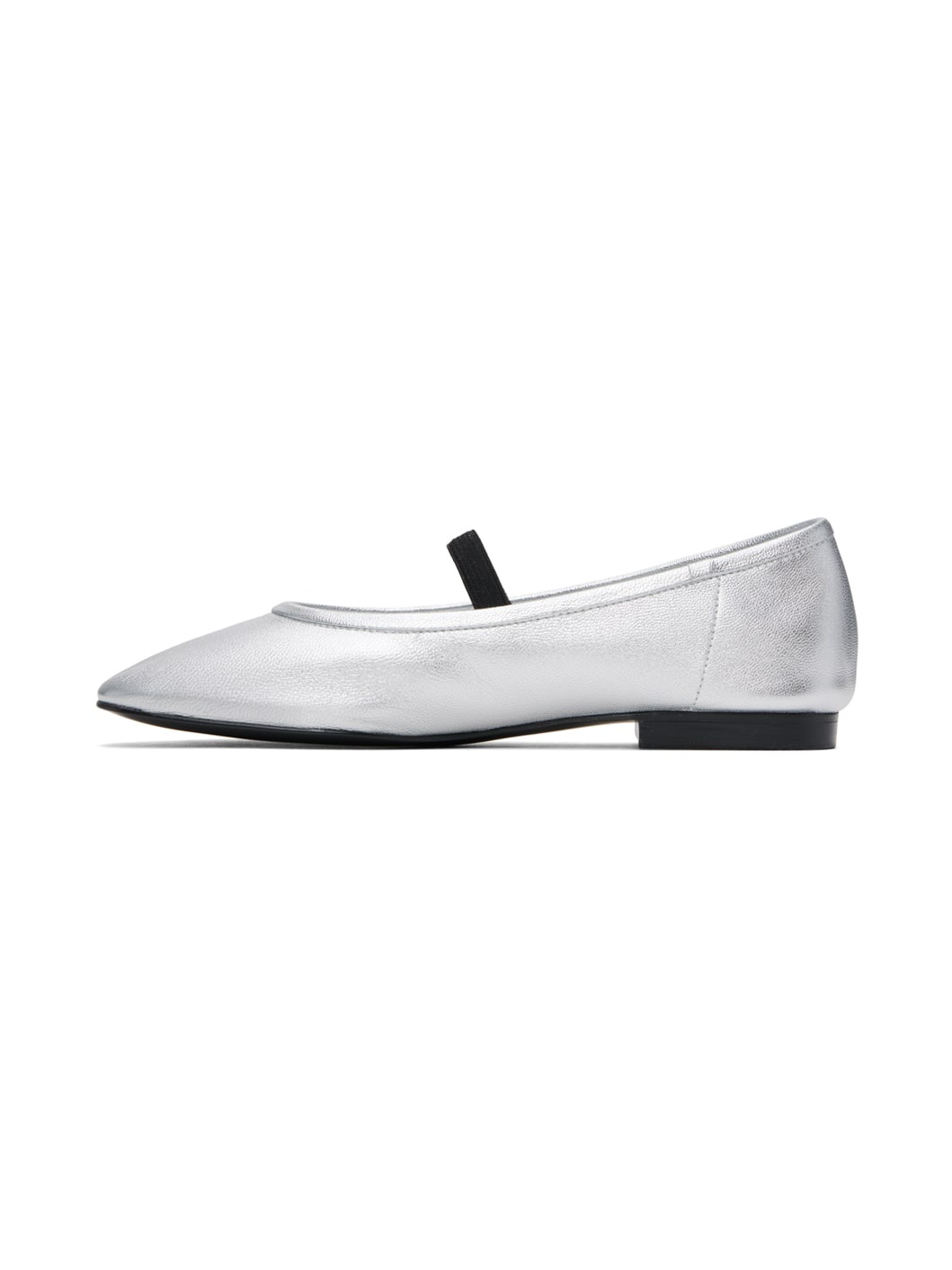 Silver Katharina Ballerina Flats - 3