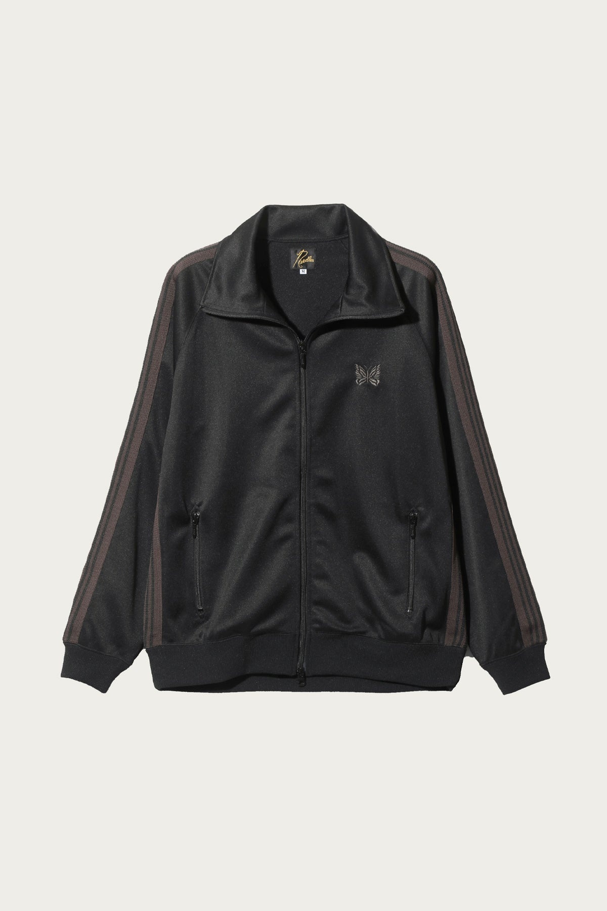 Poly Smooth Track Jacket - Black - 1