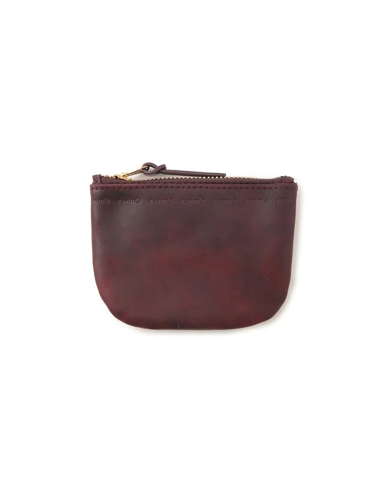 LEATHER WALLET (CORDOVAN) BURGUNDY - 1