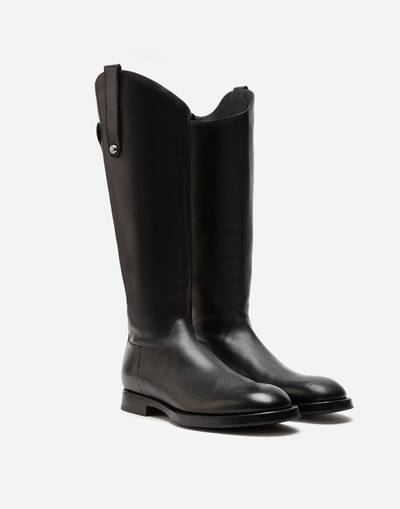 Dolce & Gabbana Polished calfskin boots outlook
