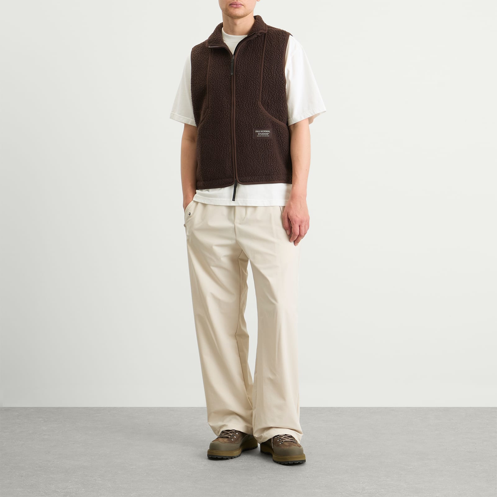 Pas Normal Studios Off-Race Pile Fleece Vest - 4