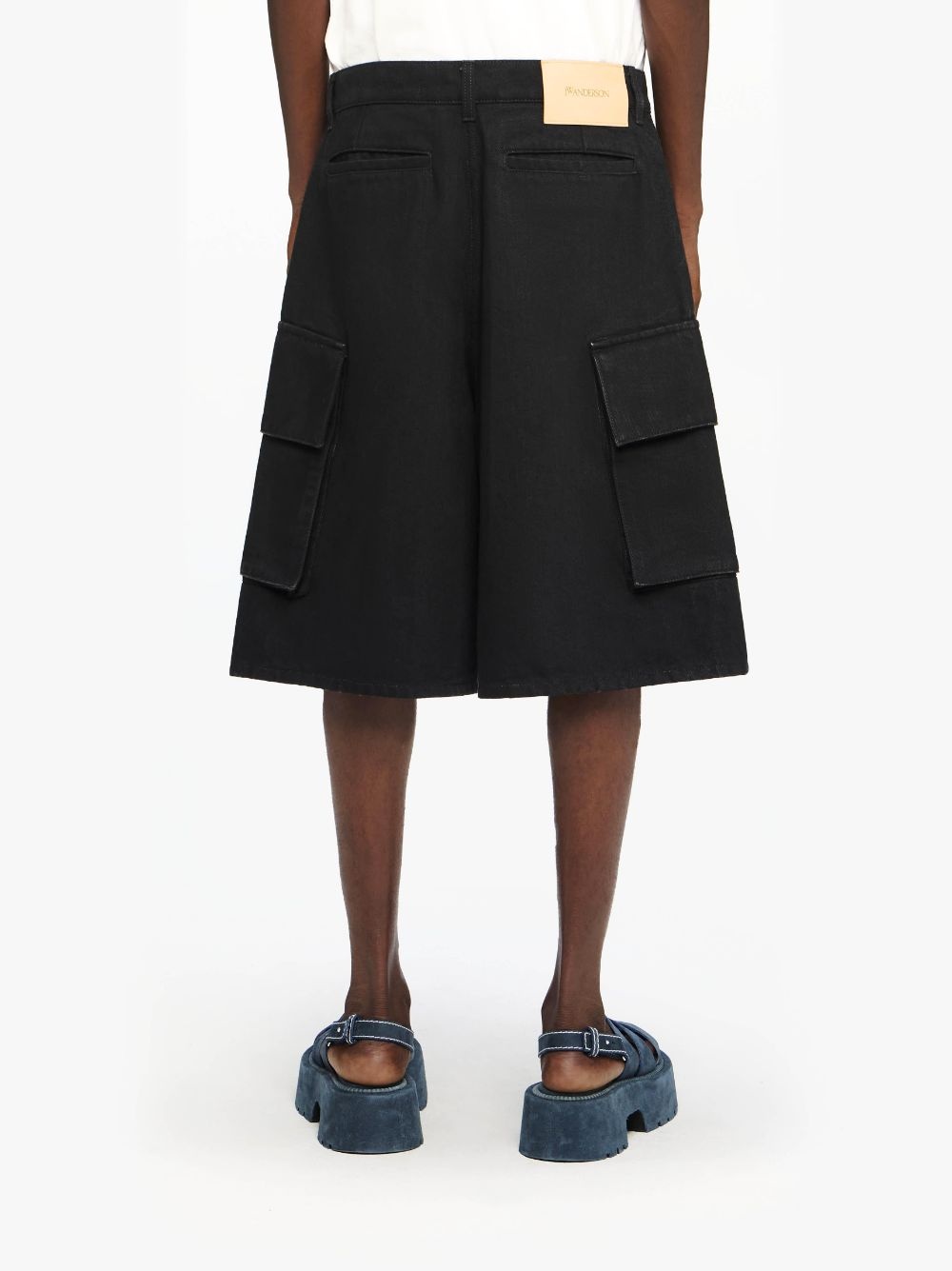 CARGO DENIM SHORTS - 3
