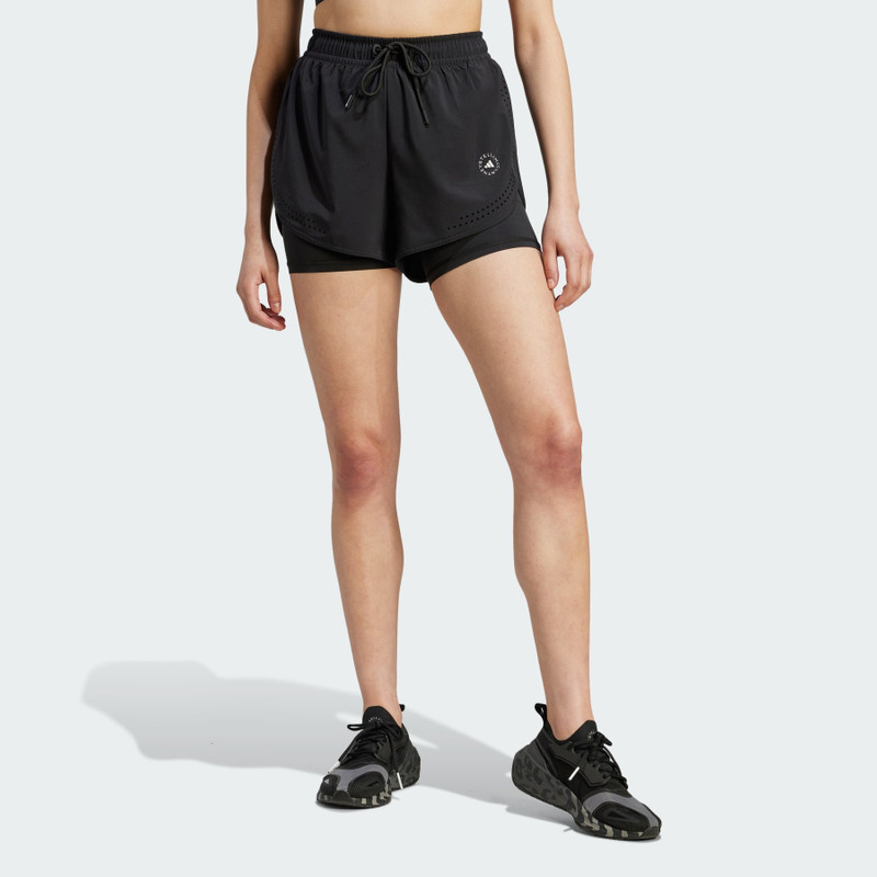 adidas adidas by Stella McCartney TruePurpose 2-in-1 Training Shorts outlook