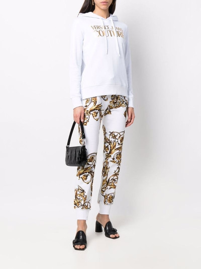 VERSACE JEANS COUTURE baroque-pattern track pants outlook