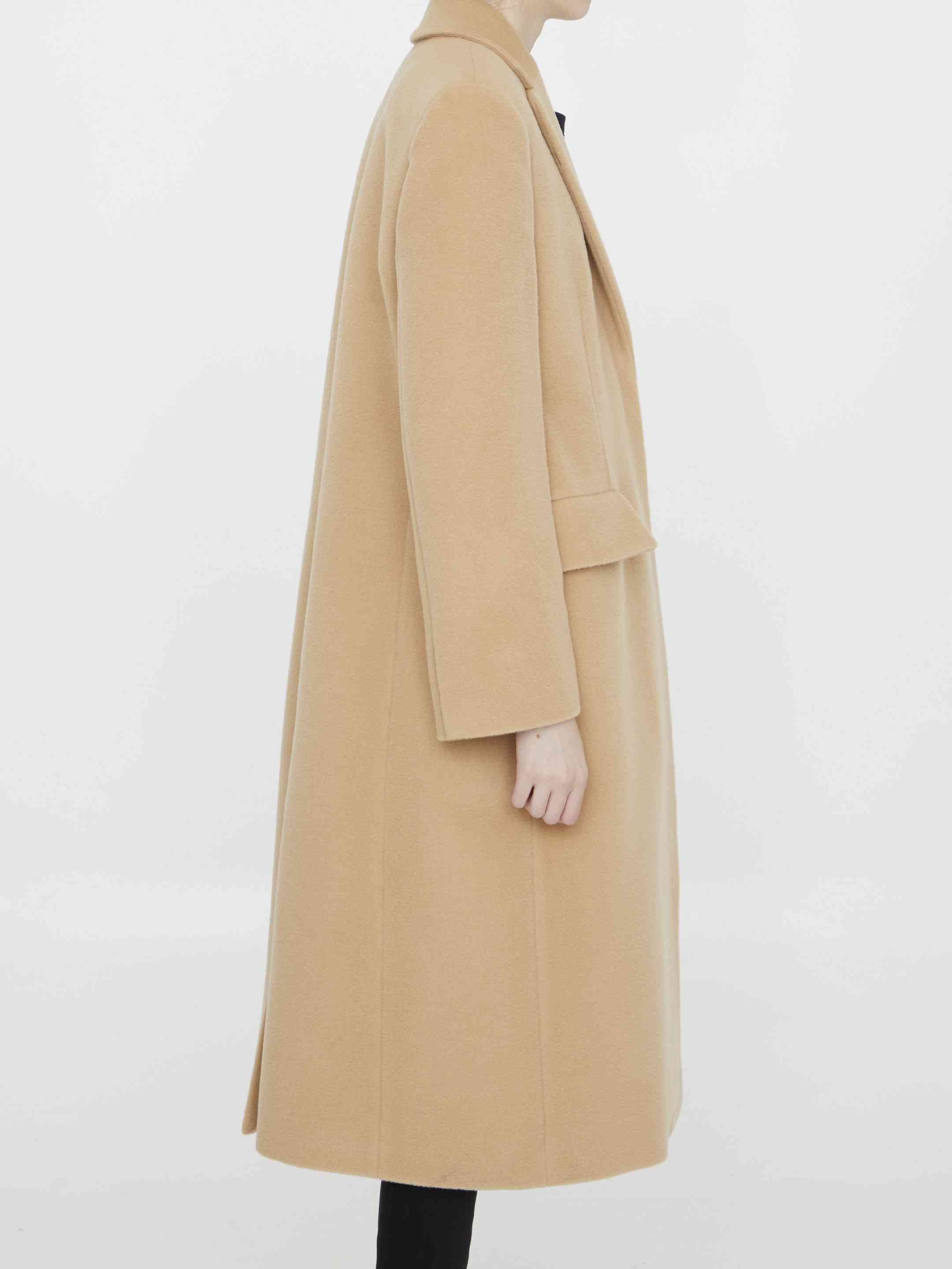 Jil Sander Women Single-Breasted Wool Coat - 3