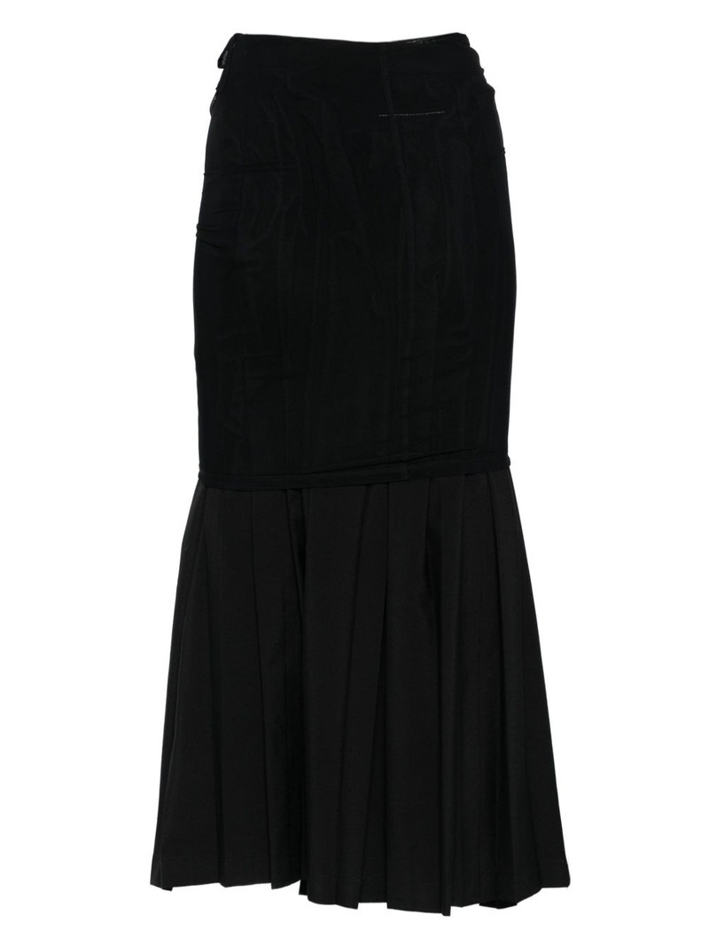 Aspesi asymmetric maxi skirt outlook