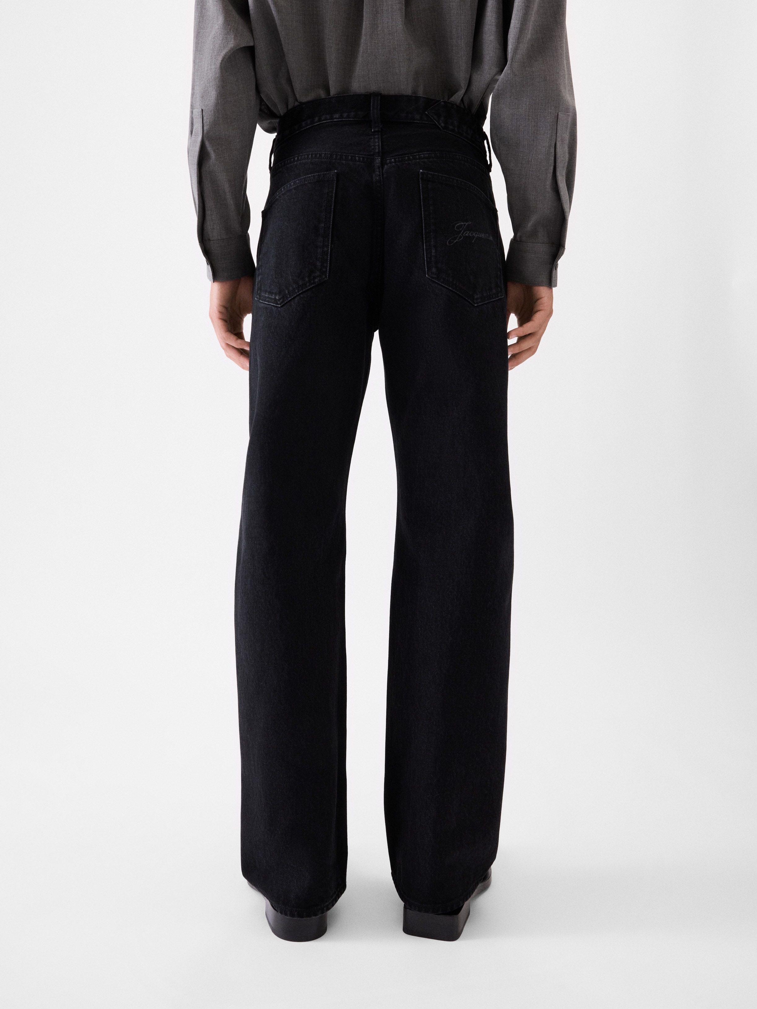 The straight de-Nîmes denim pants - 4