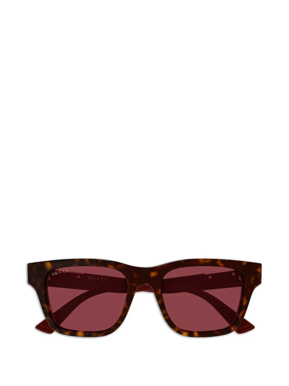 geometric-frame sunglasses - 1