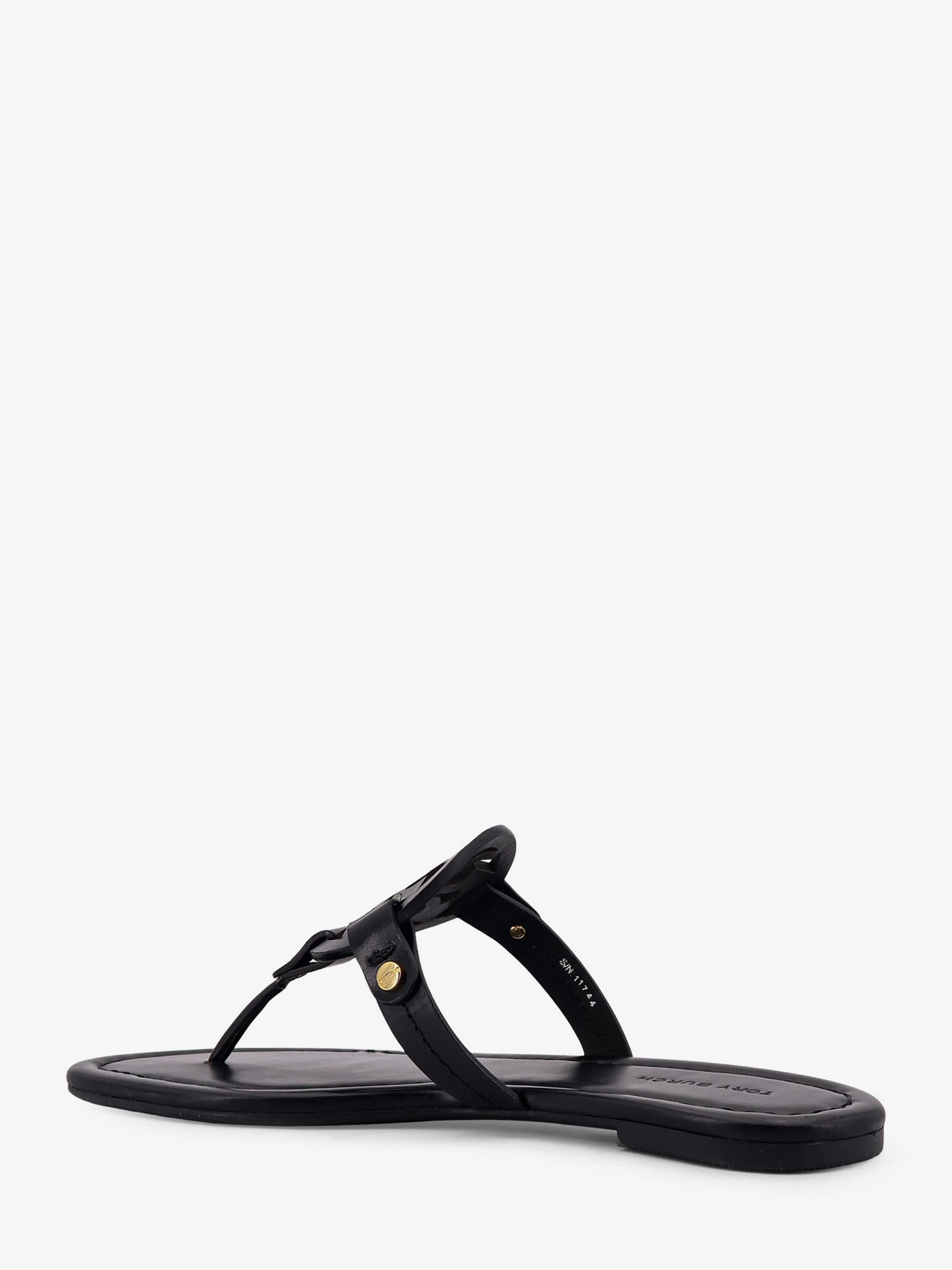 TORY BURCH - Tory Burch Miller Leather Thong Sandals - 3