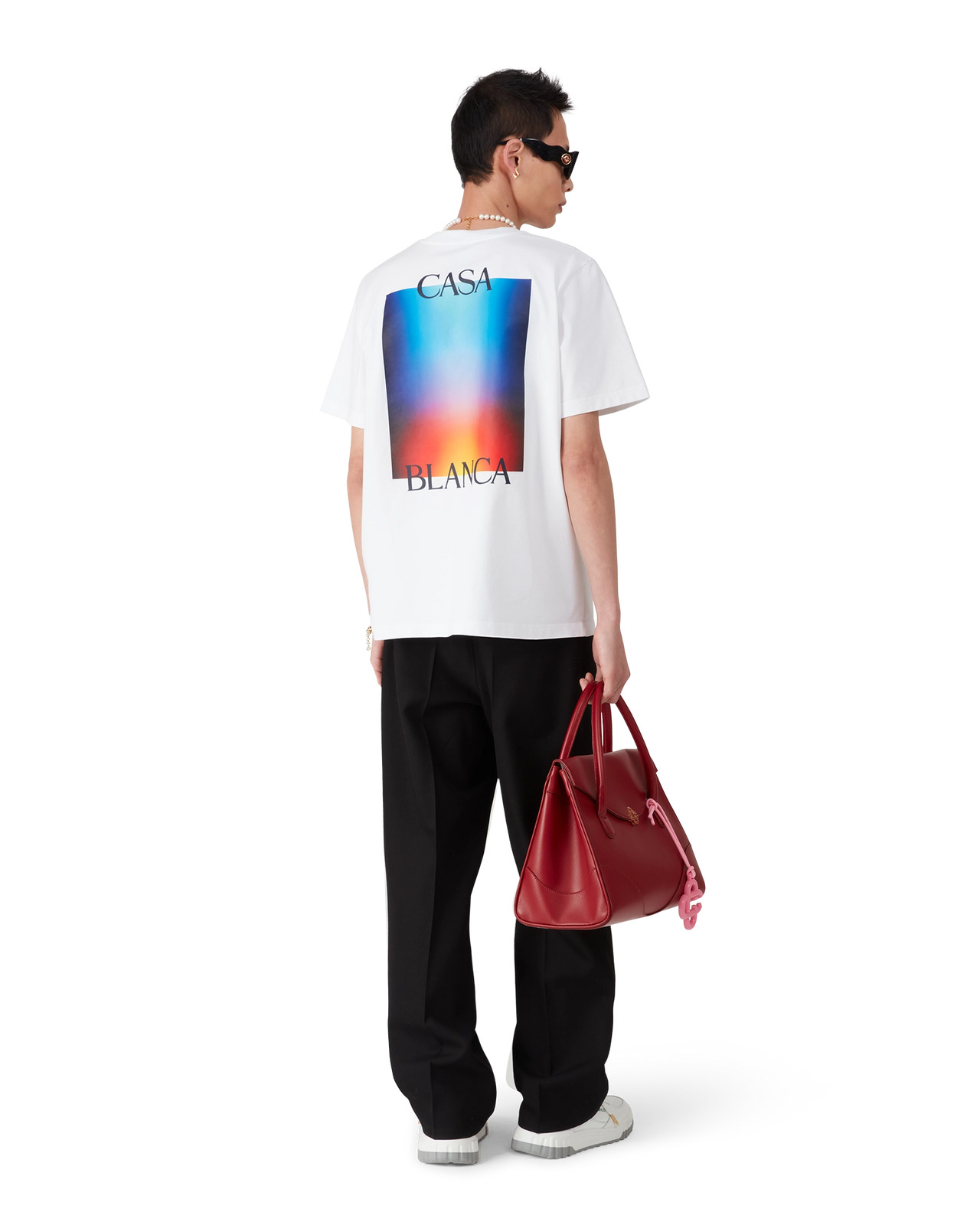 Gradient Casa Logo T-Shirt | Casablanca Paris - 5