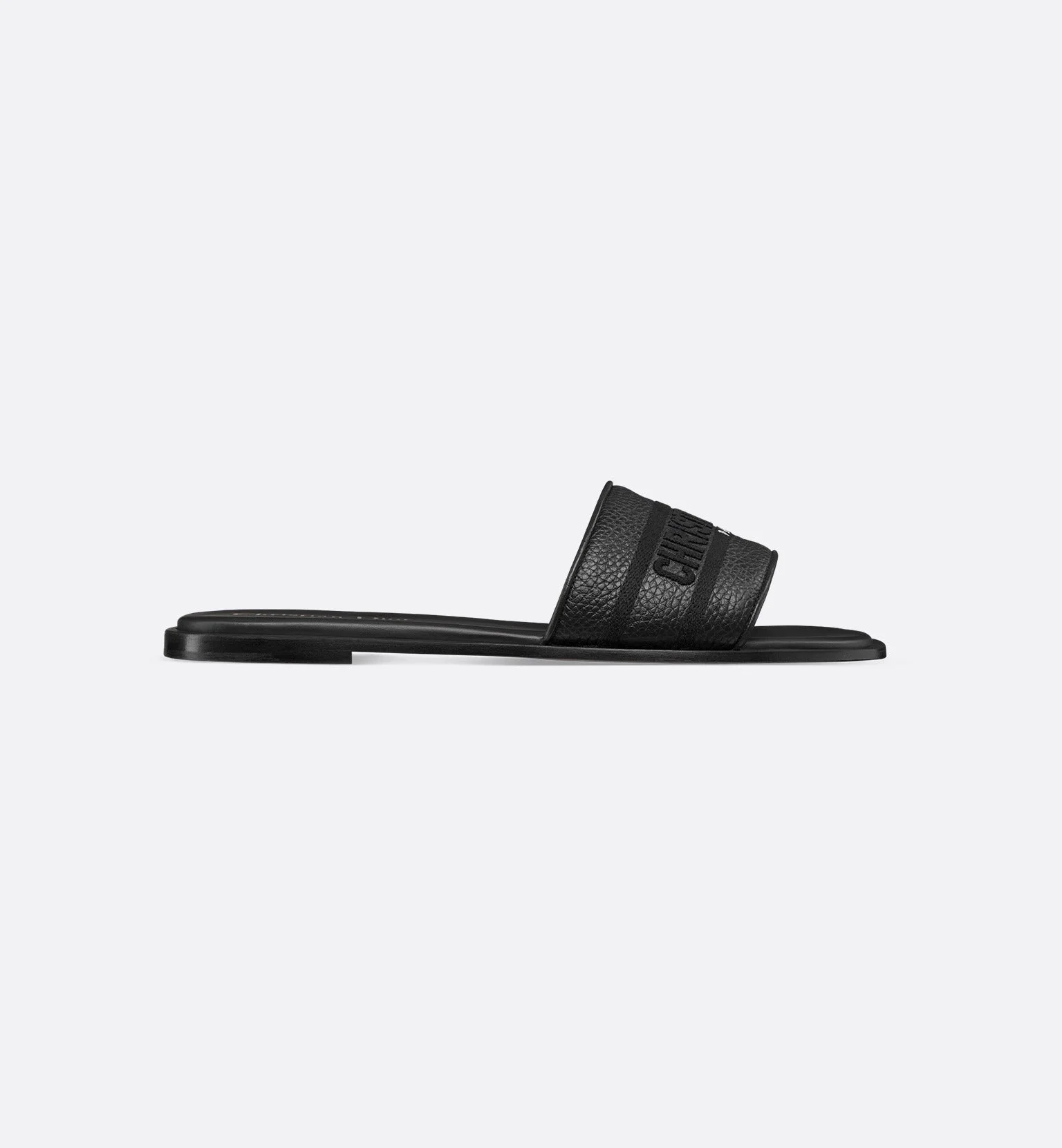 Dior "dway" Leather Slide Sandals - 1