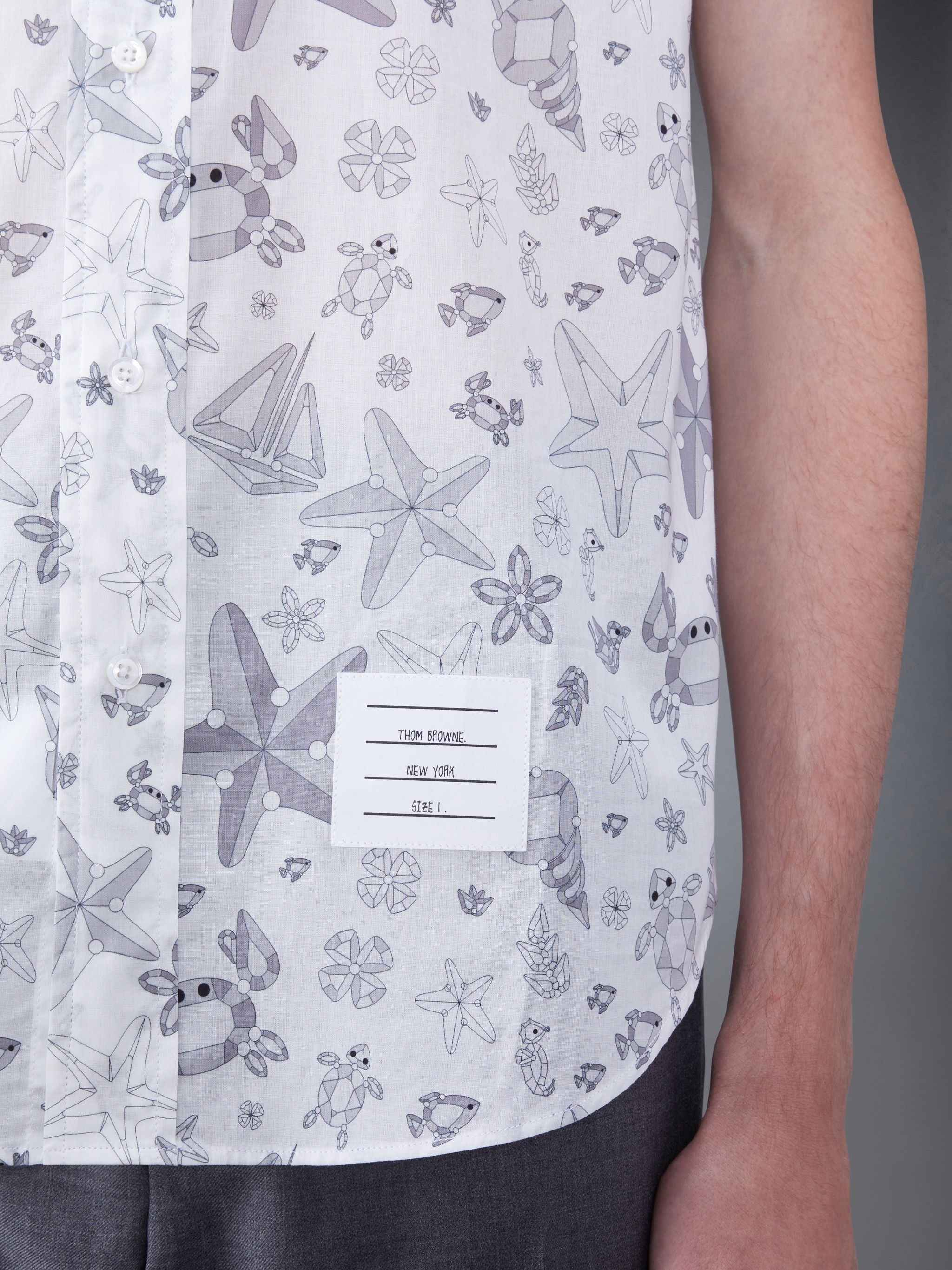 printed cotton shirt - 6