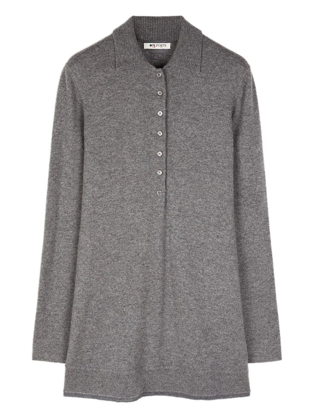 cashmere polo shirt - 1