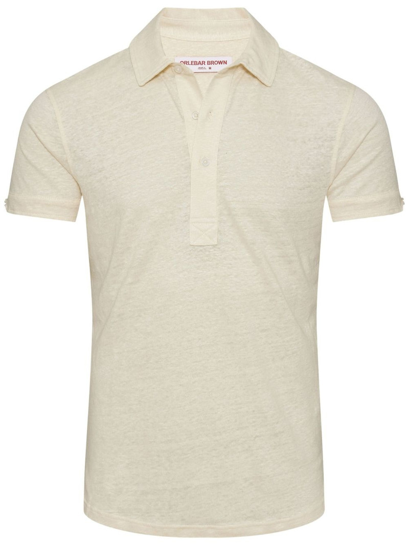 Sebastian linen polo shirt 1