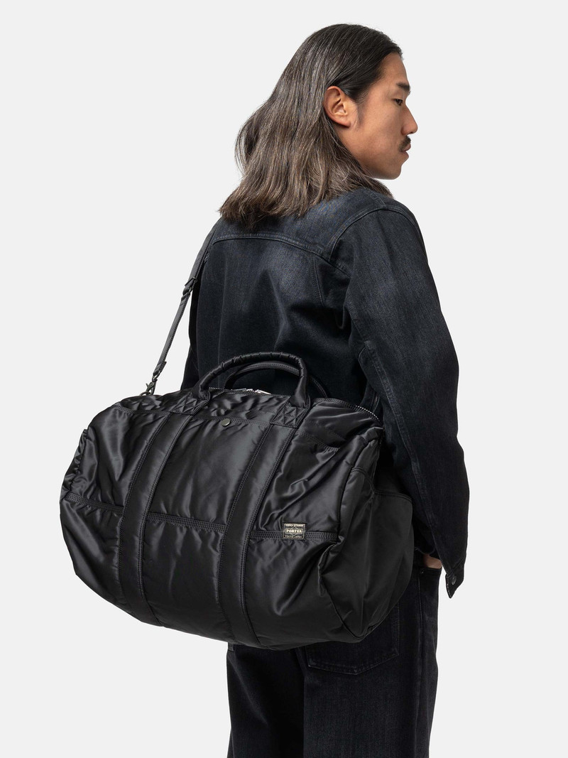 PORTER TANKER Drum Bag (L) Black outlook