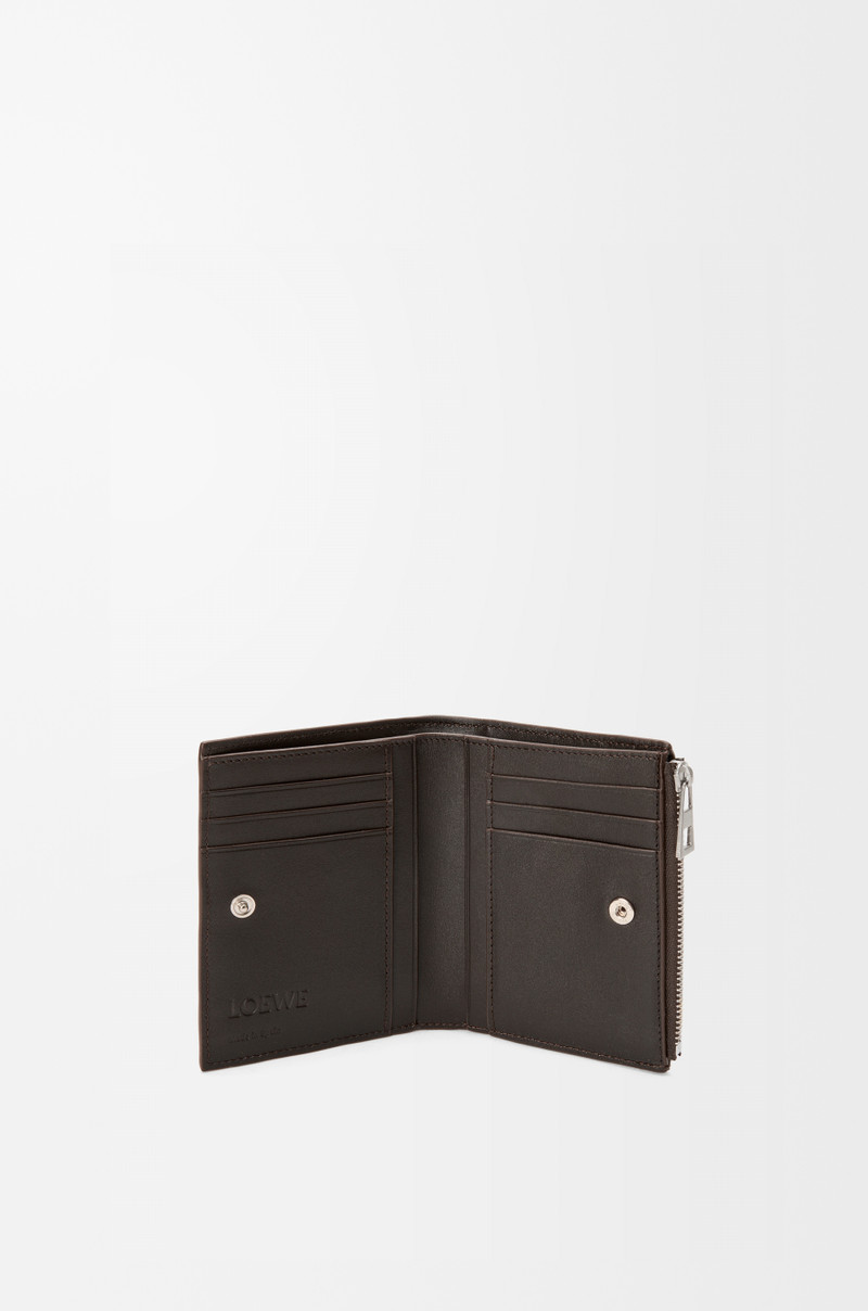Loewe Panta slim compact wallet in shiny calfskin outlook