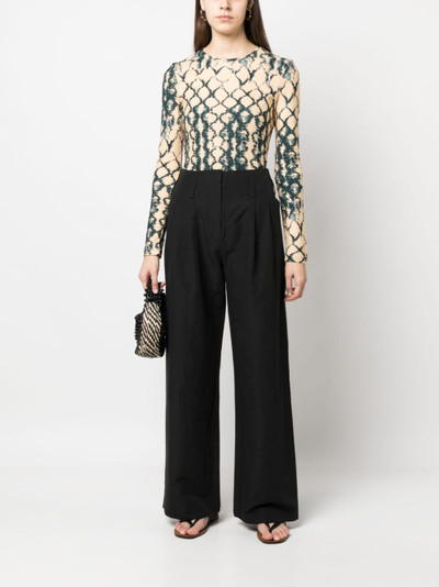 ULLA JOHNSON wide-leg trousers outlook