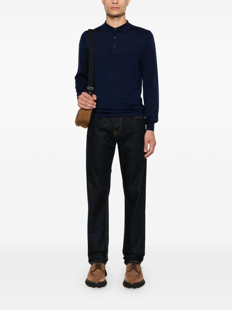 Aspesi wool polo shirt outlook