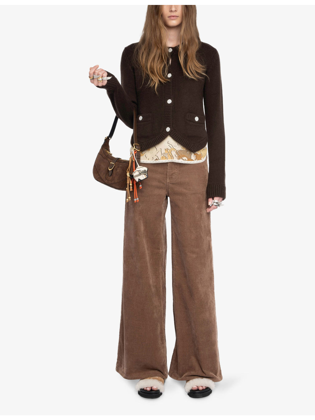 Westia Knitted Cashmere Cardigan - 2
