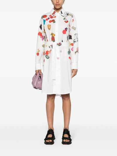 Marni floral-print cotton shirtdress outlook