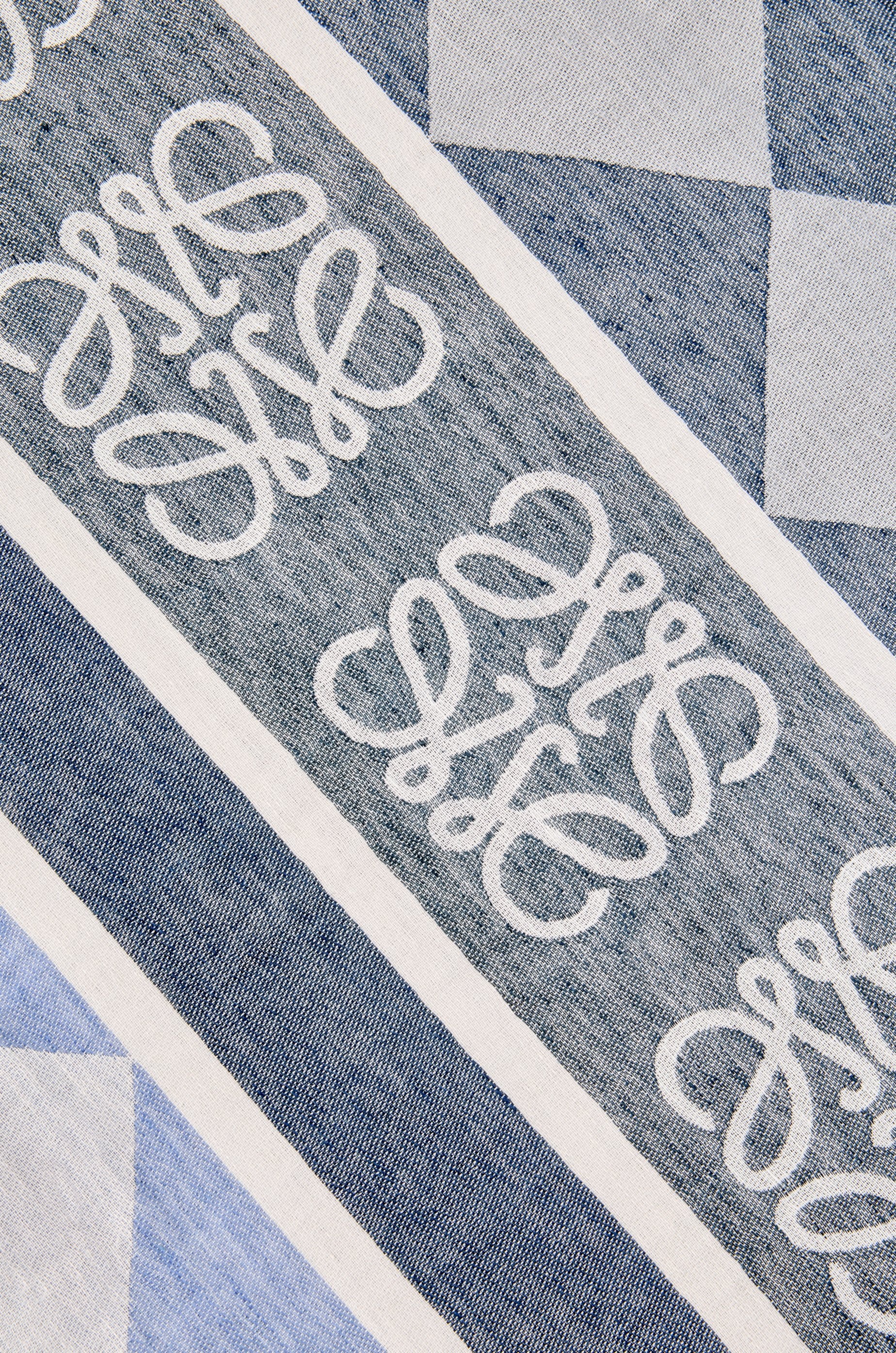 Scarf in linen and cotton - 3