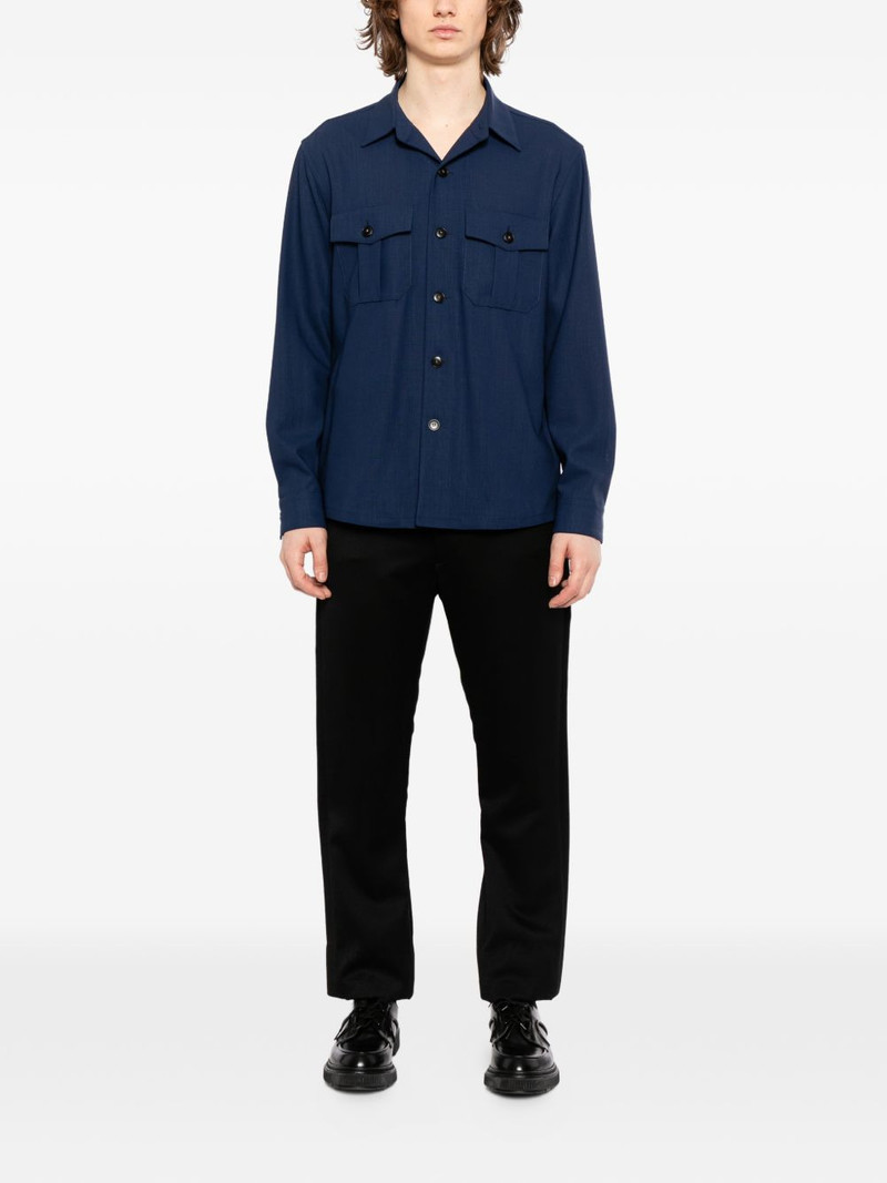 Canali front-pocket shirt jacket outlook