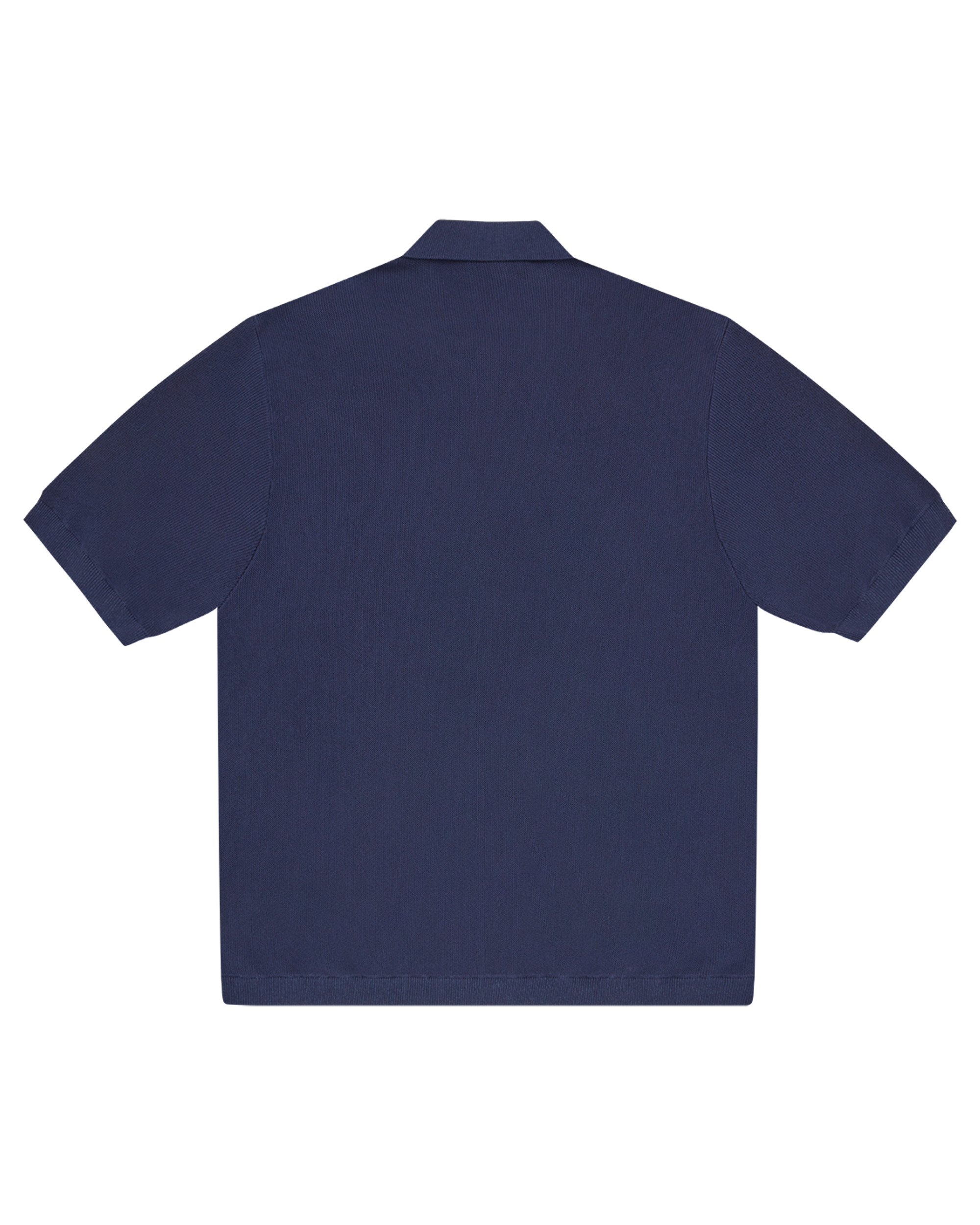 COLLARED KNITTED POLO SHIRT - 4