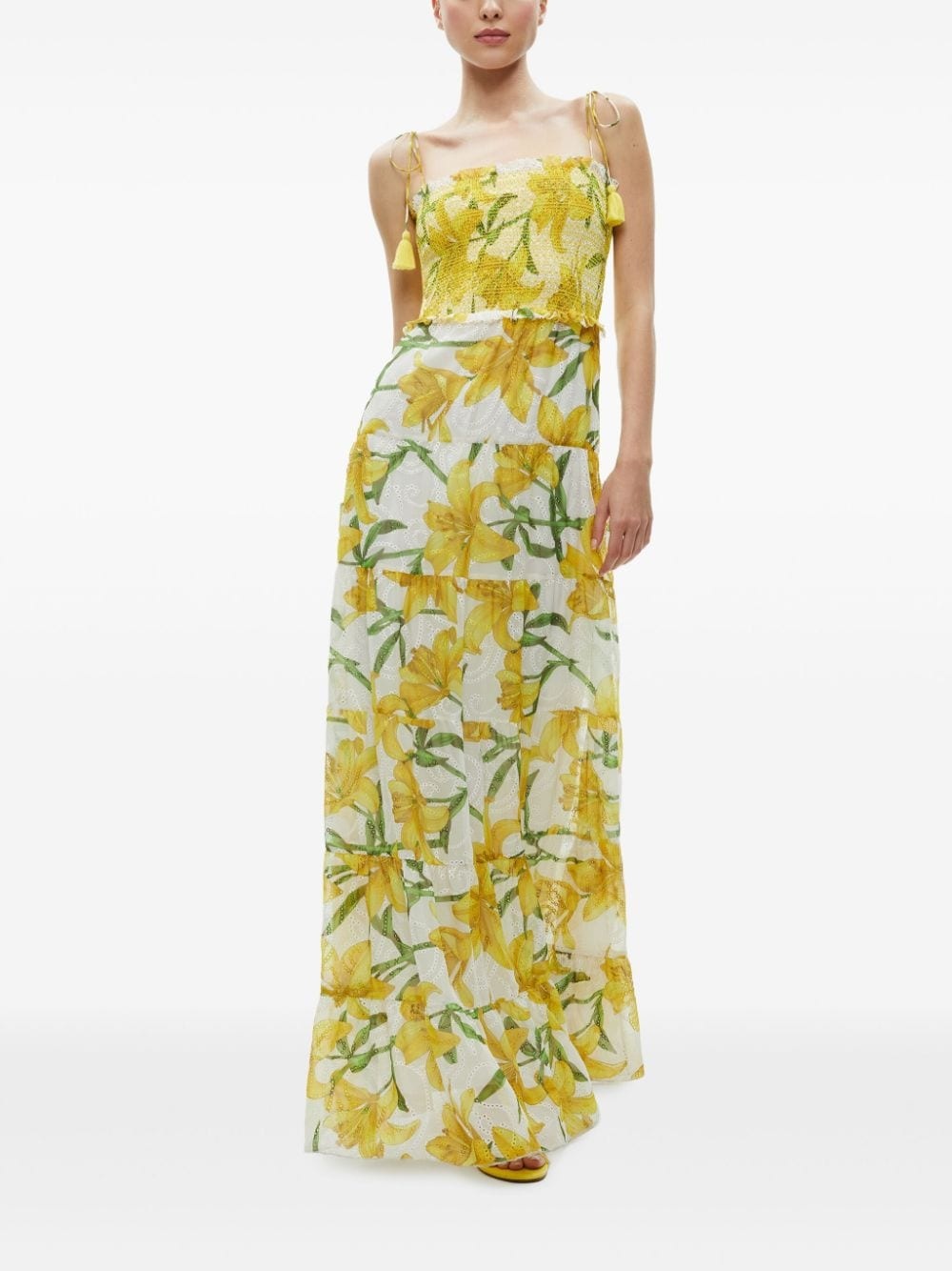Marna floral-print maxi dress - 2