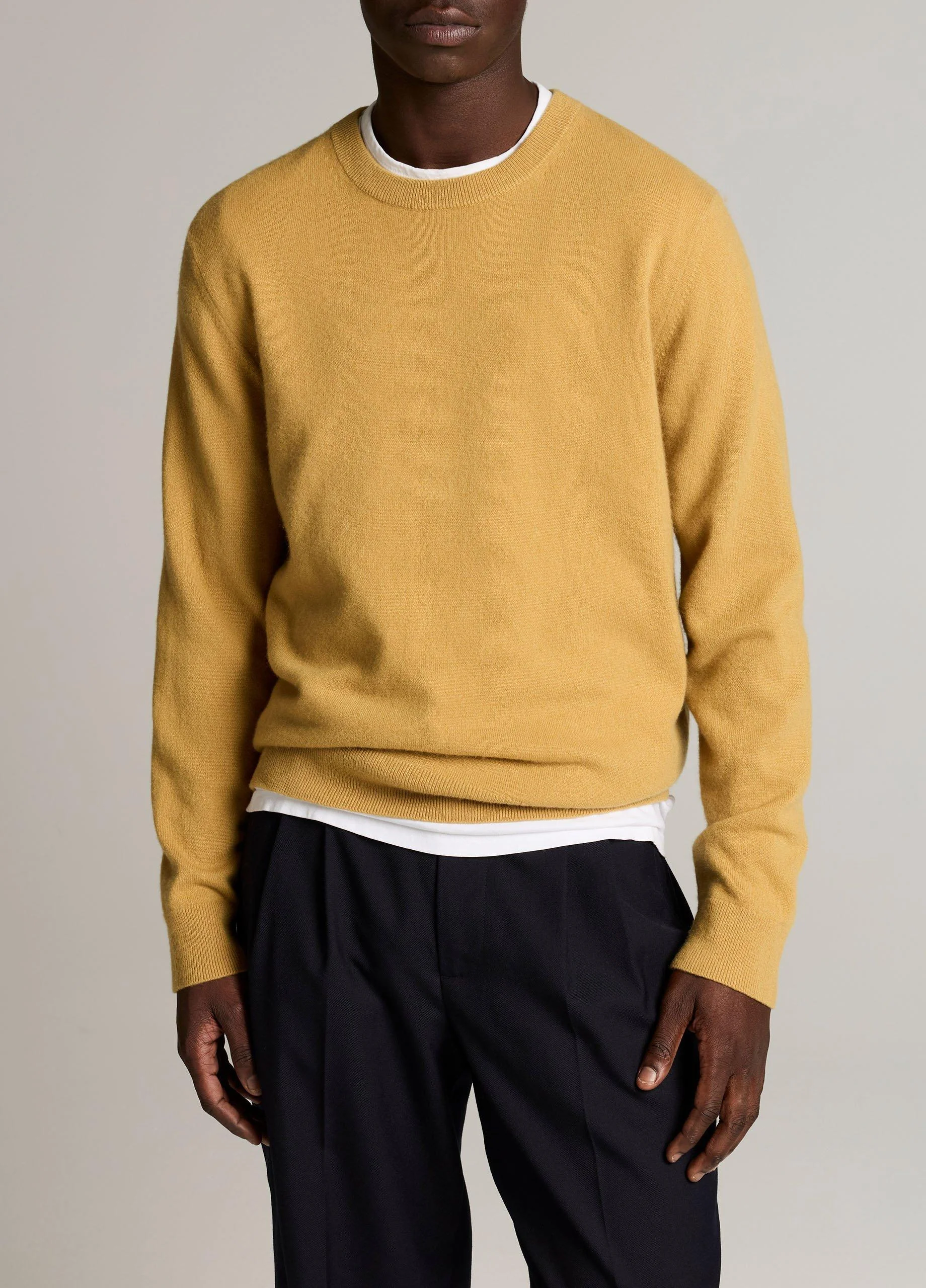 Cashmere Crew Neck Sweater - 1