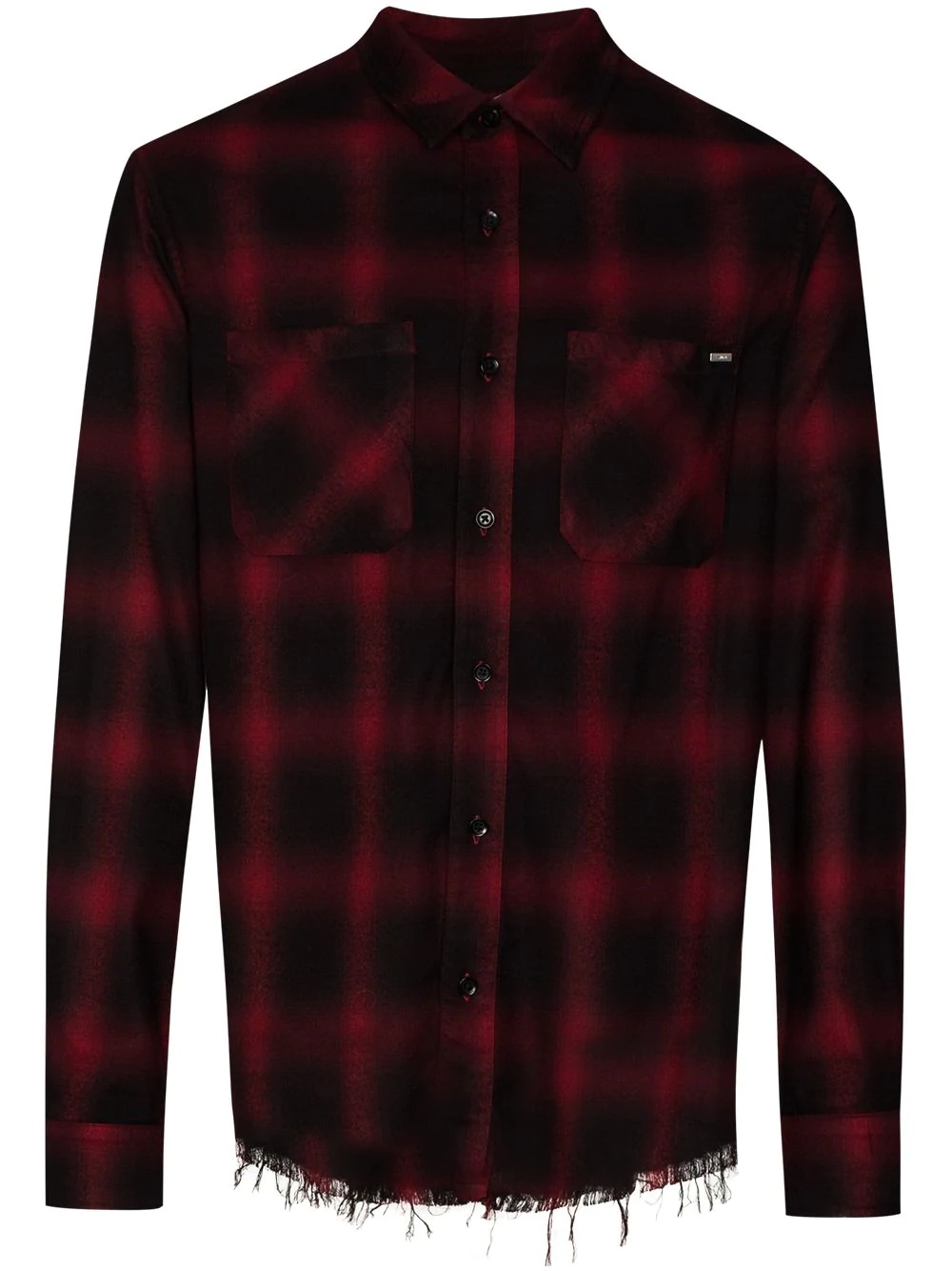 Core Shadow plaid-pattern shirt - 1