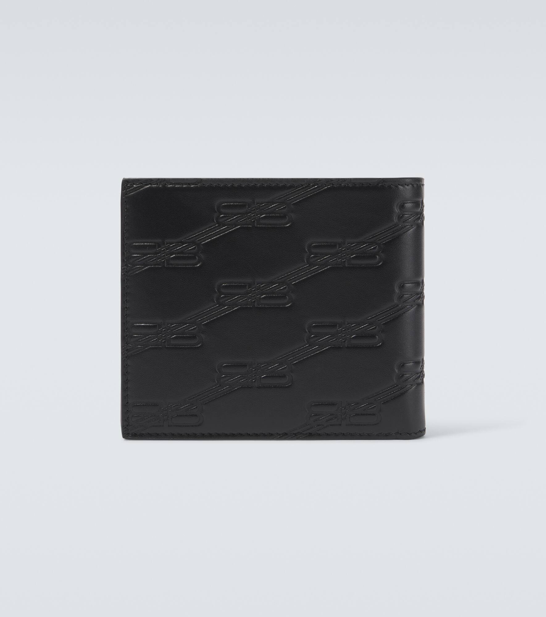 BB debossed bifold wallet - 3