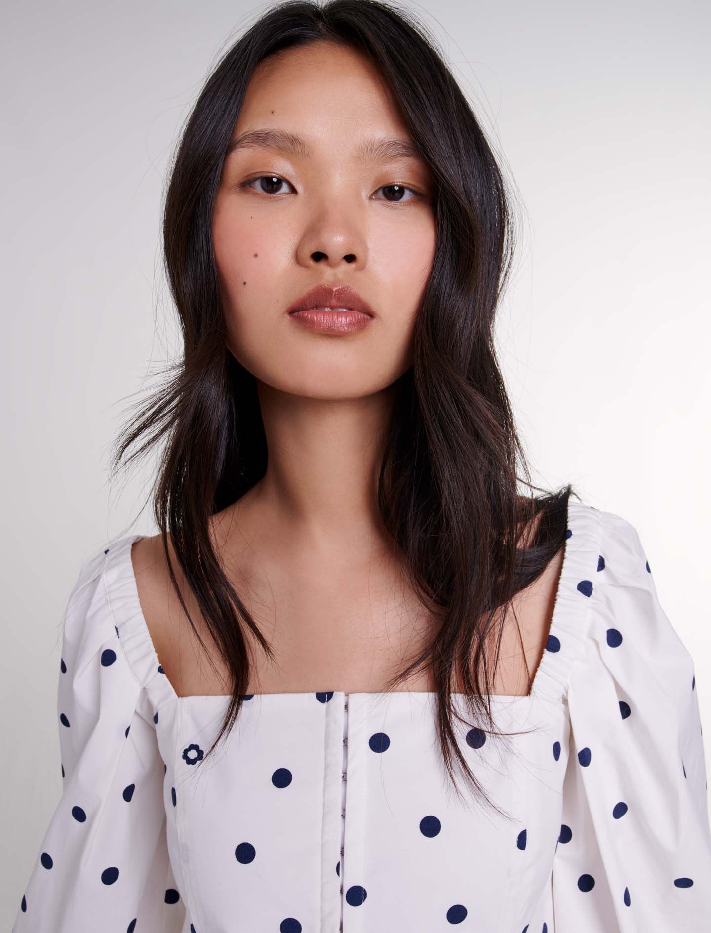 Puff-sleeved top - 6