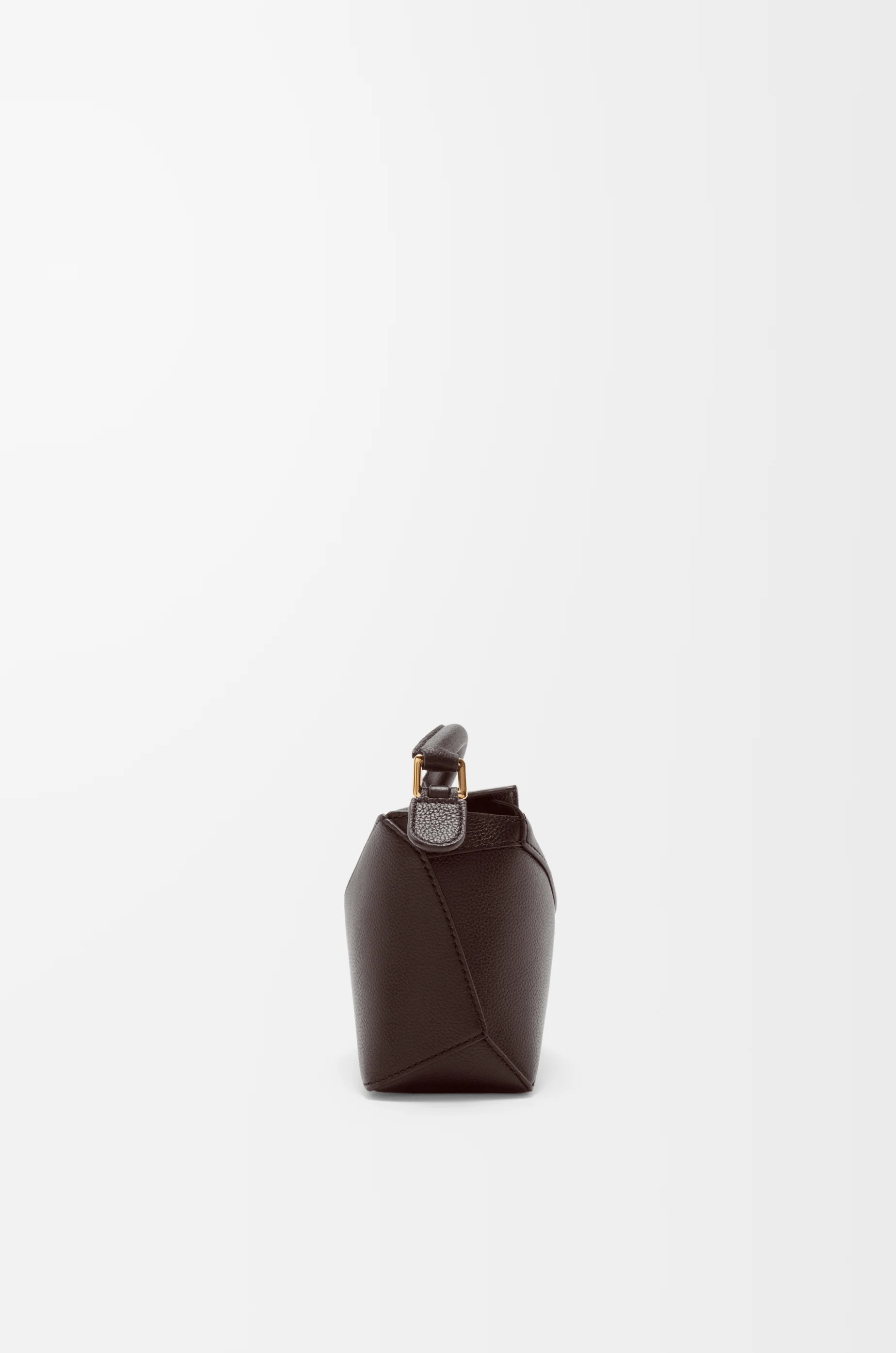 Mini Puzzle Edge bag in soft grained calfskin - 3