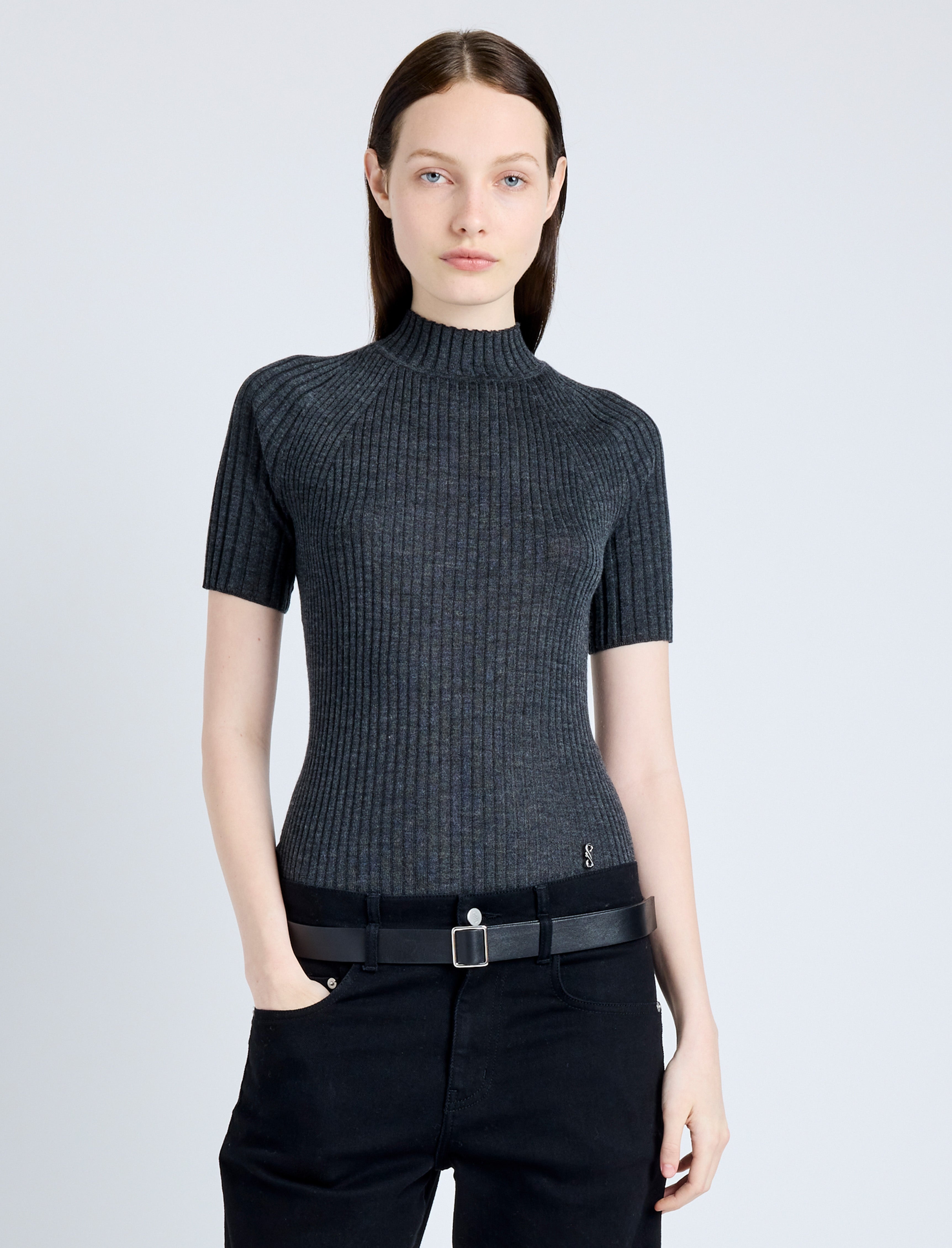 Jaden Top in Superfine Merino Silk - 2
