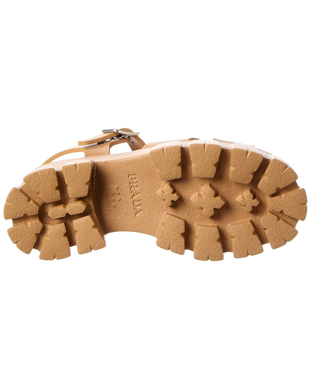 Prada Monolith Rubber Sandal - 4