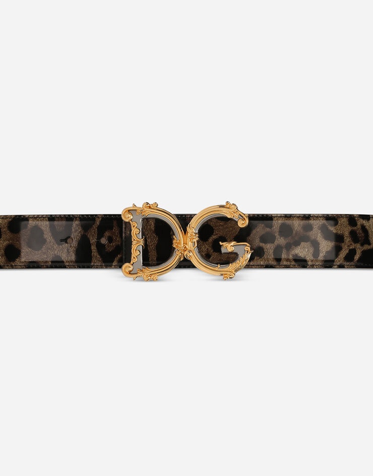 Dolce & Gabbana Leopard Print Belt | oluxury | REVERSIBLE