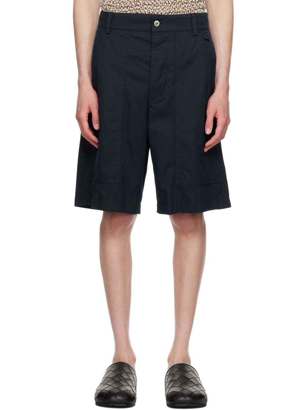 Navy Lightweight Shorts - 1