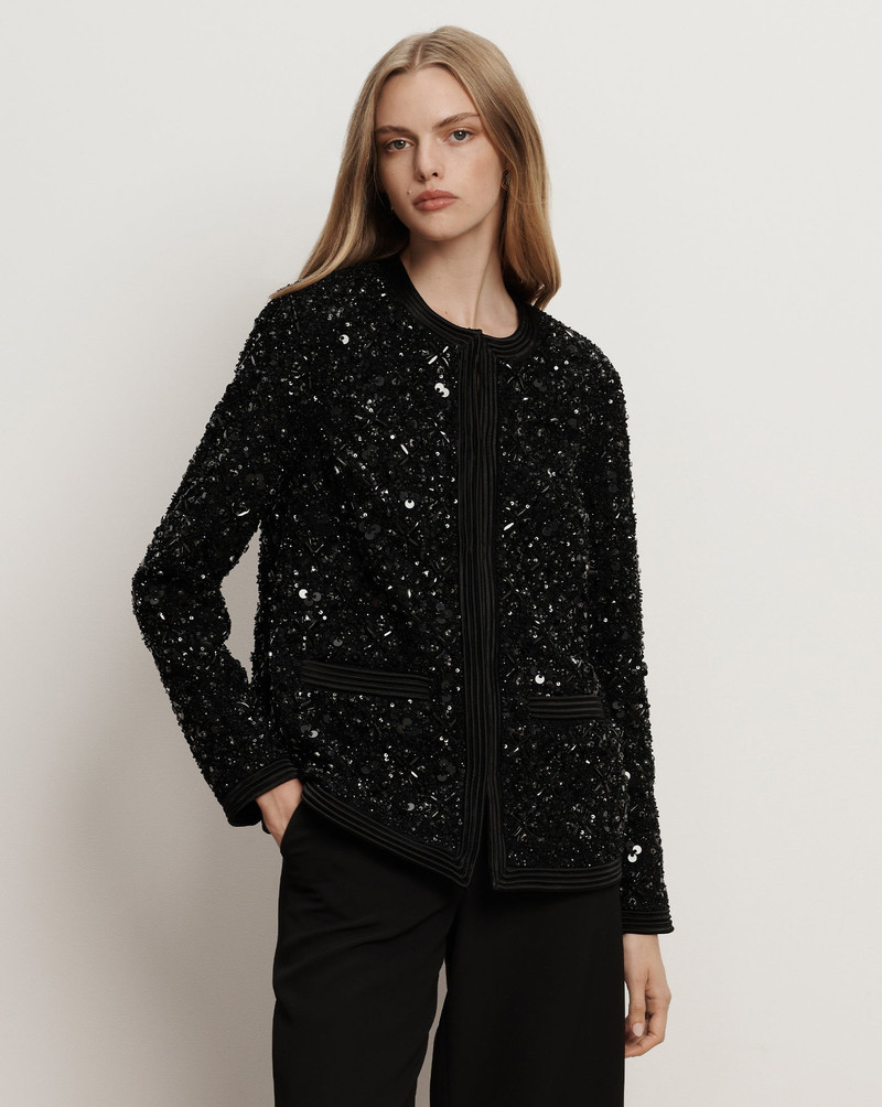 VERONICA BEARD ROSINE EMBELLISHED JACKET outlook