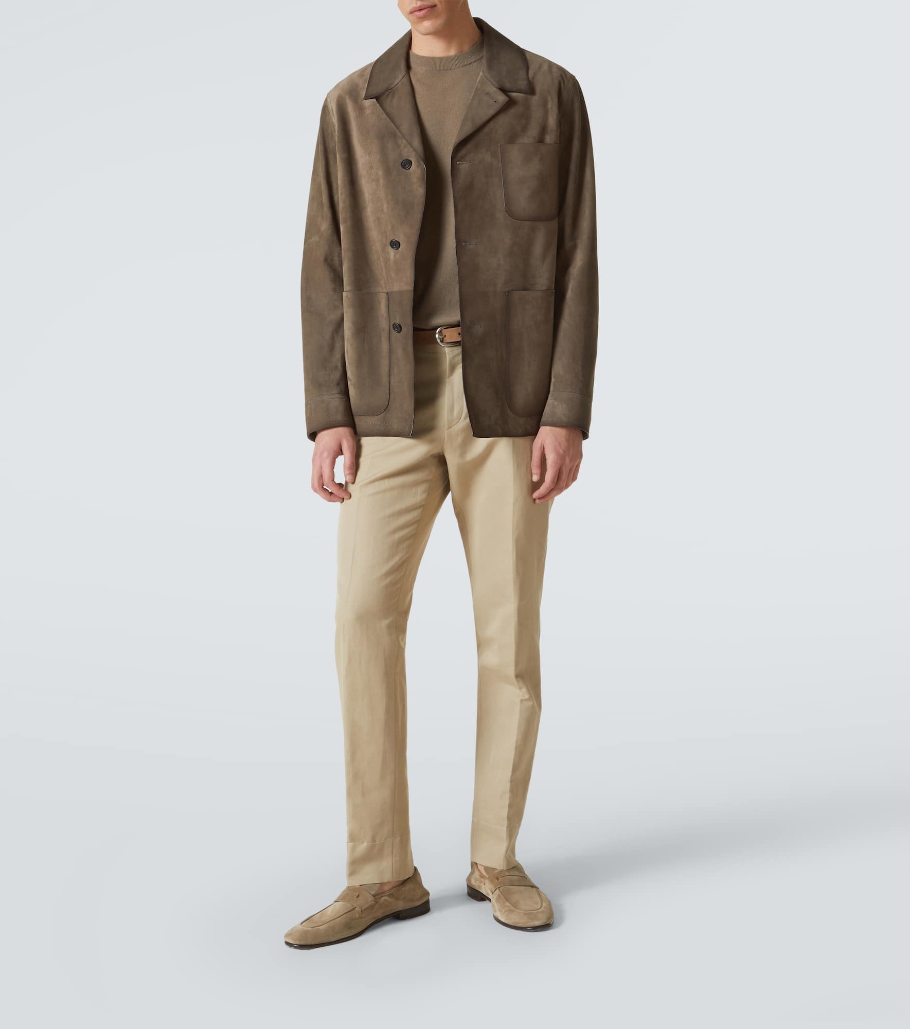 Patina suede jacket - 2