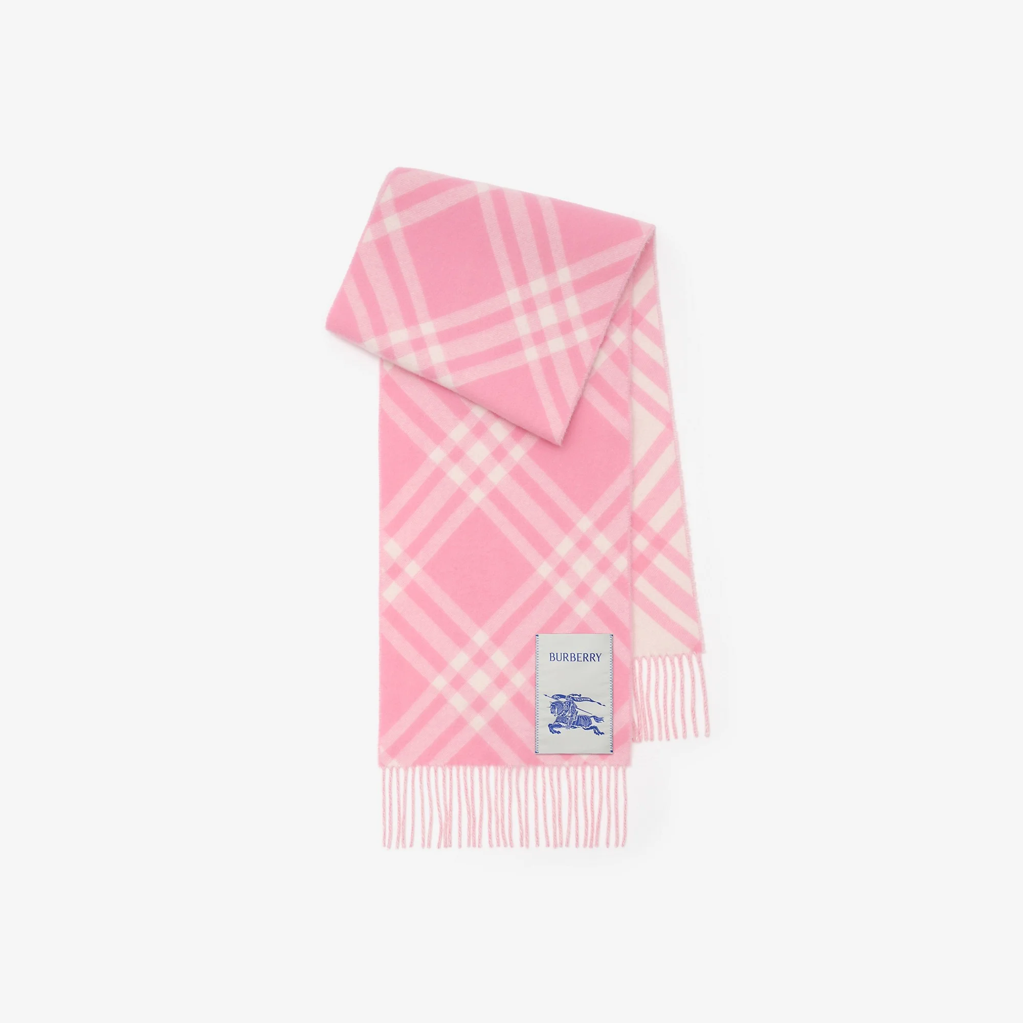 Check Cashmere Scarf - 1