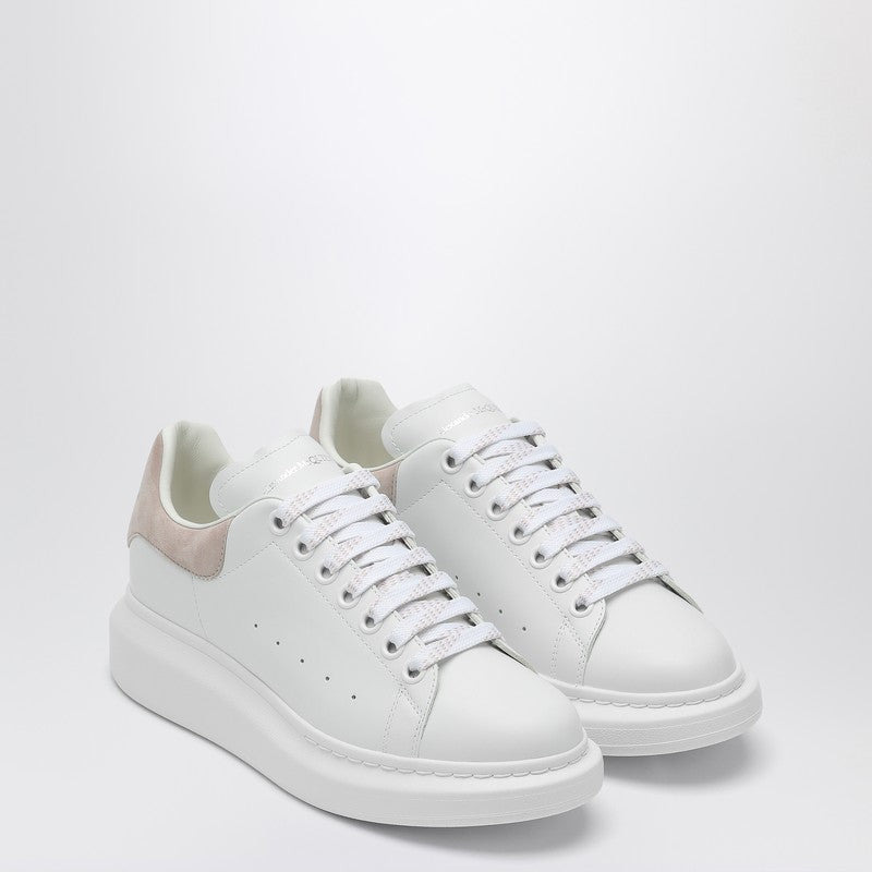 WHITE AND PINK OVERSIZED SNEAKERS - 1