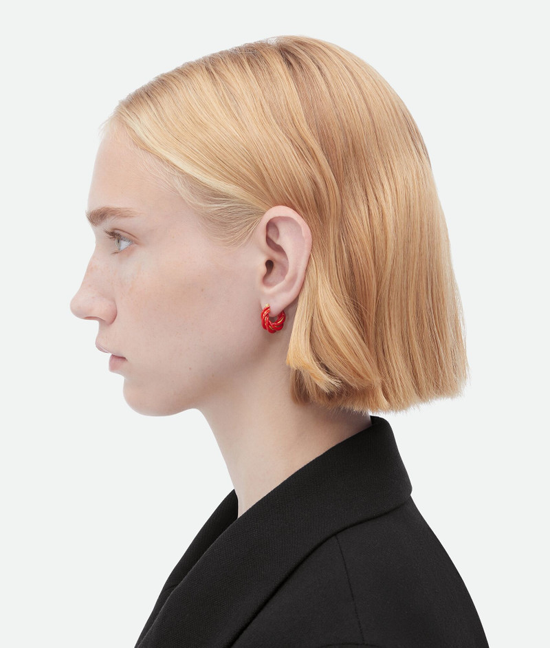 Pillar Twisted Hoop Earrings 3