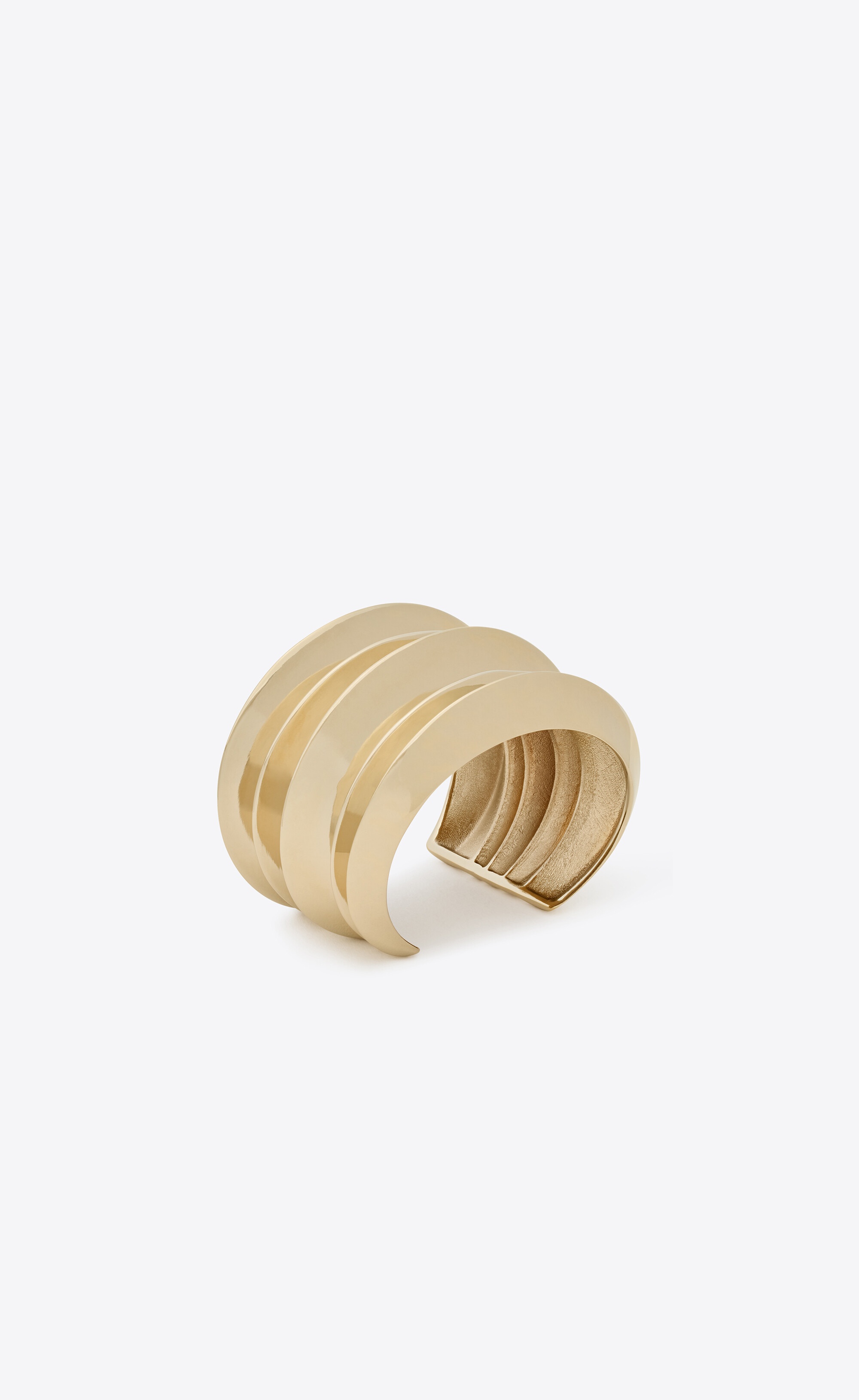 stacked cuff in metal - 1