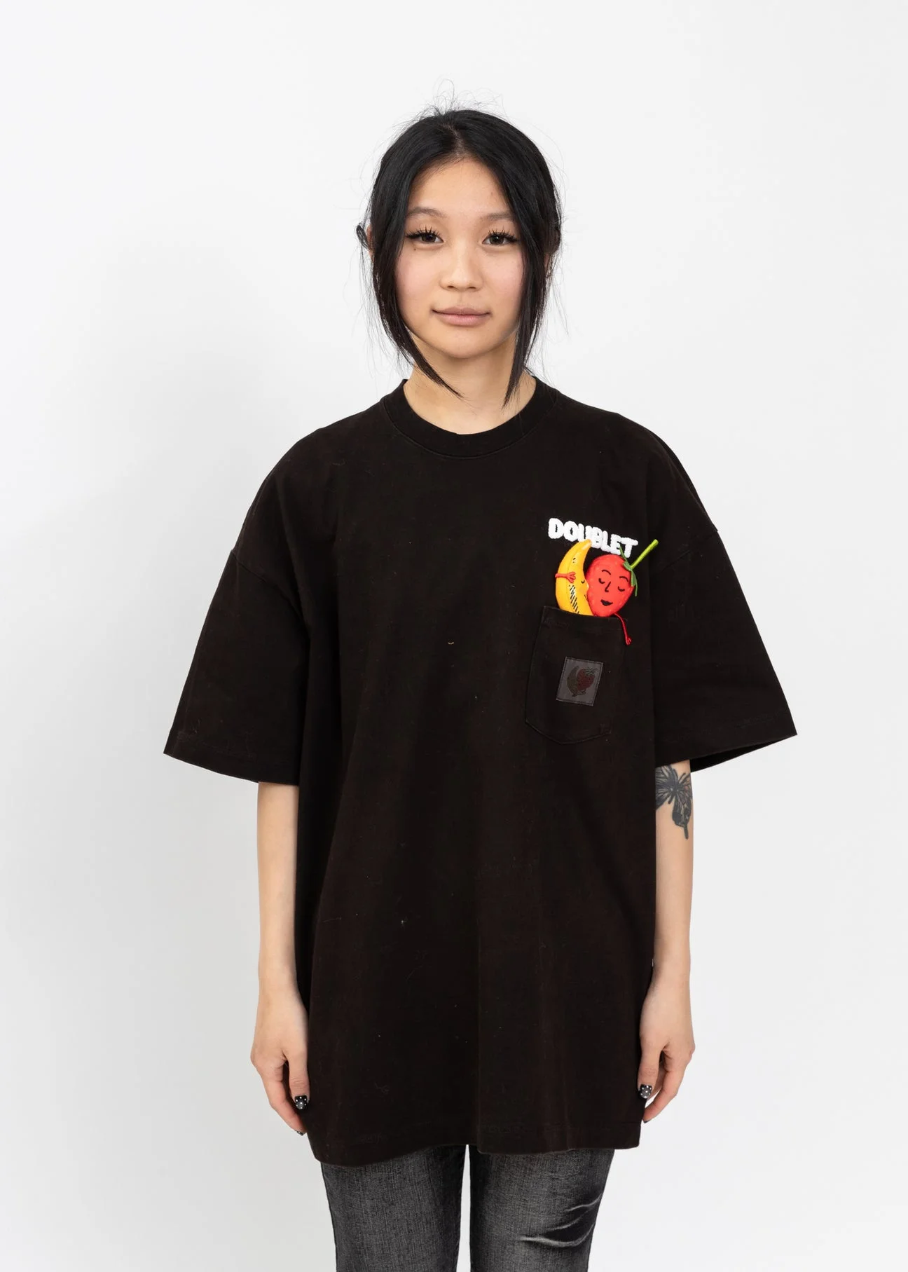 Mud Mud-Dyed T-Shirt With Shfu - 1