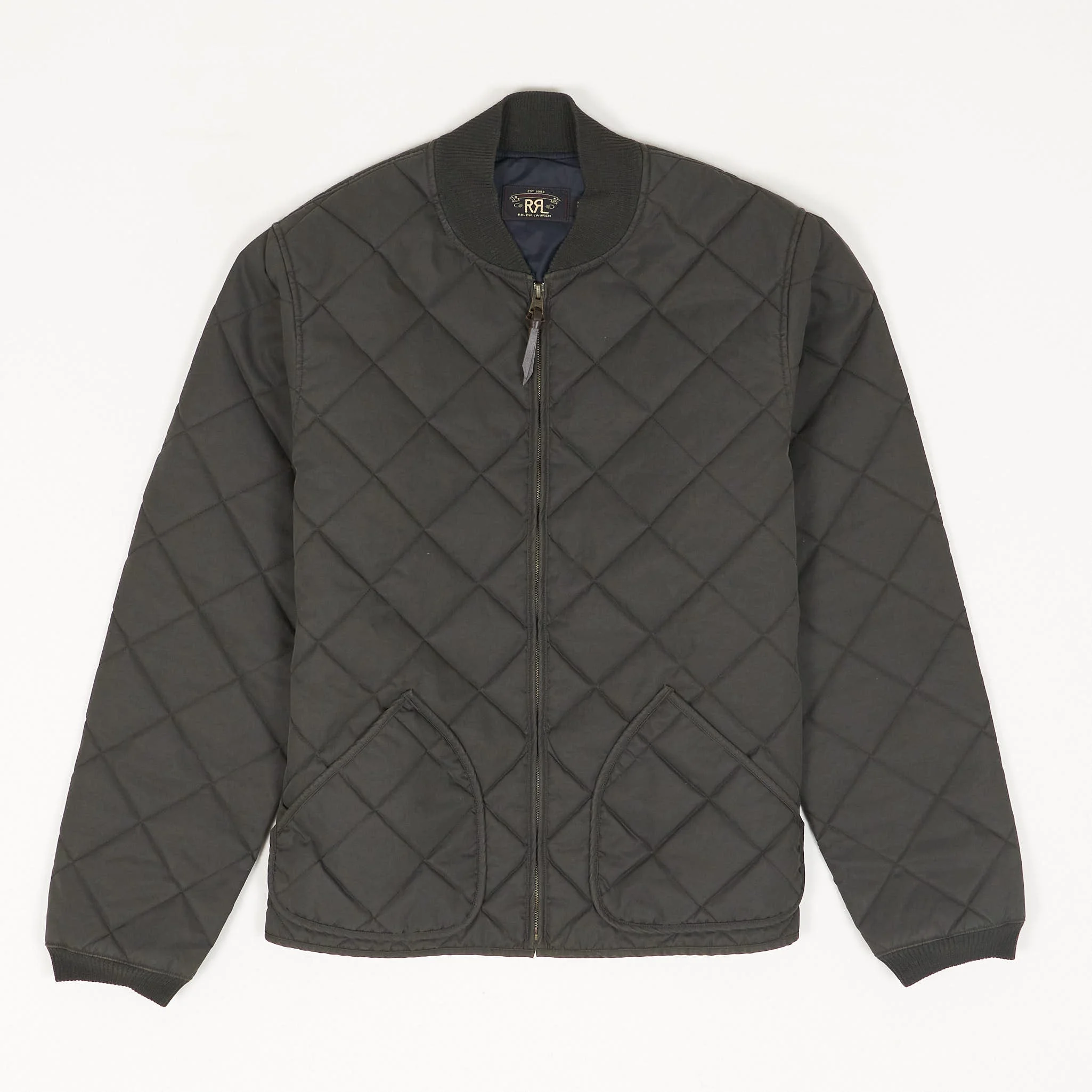 Double RL Quilted Bomber Jacket - 1