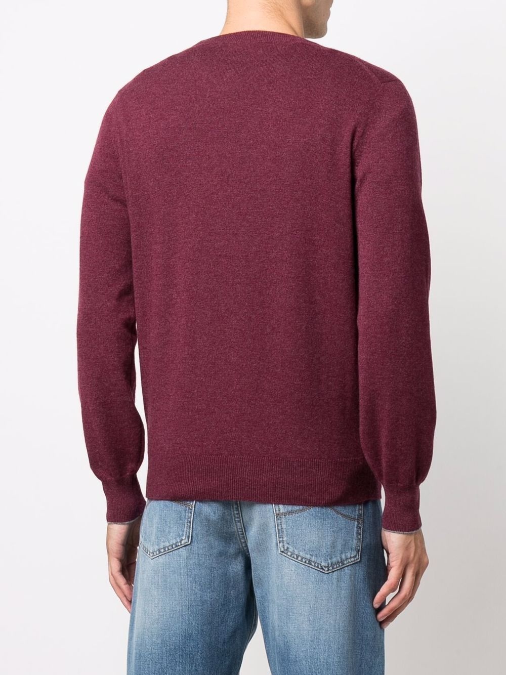 crew-neck cashmere jumper - 4