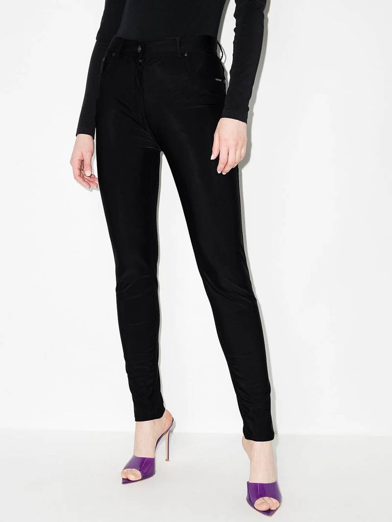 TOM FORD Glossy skinny jeans outlook